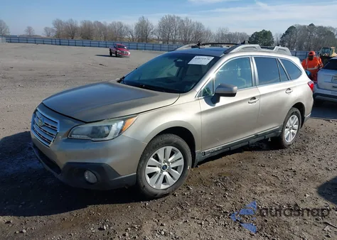 2015 Subaru Outback 2.5I Premium z USA, uszkodzony, nr VIN 4S4BSBEC4F3215336